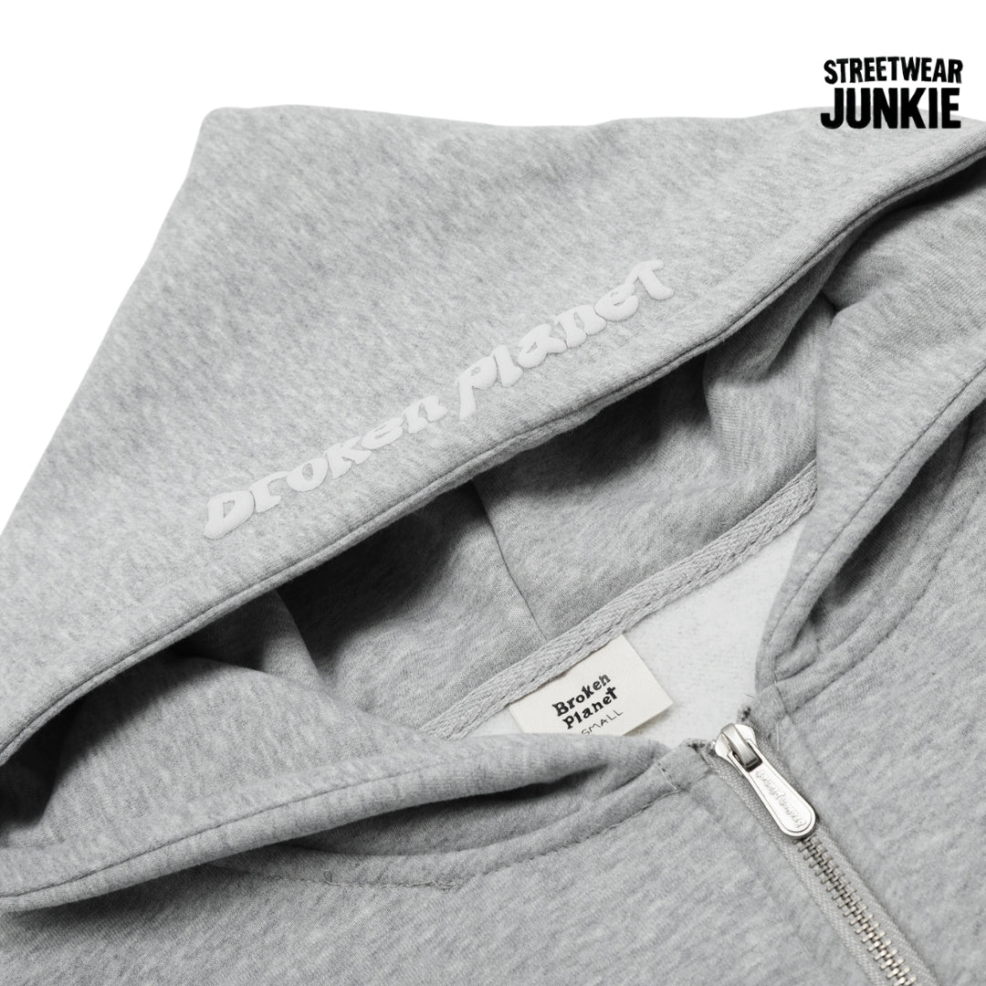 Zip-Up Hoodie Grey