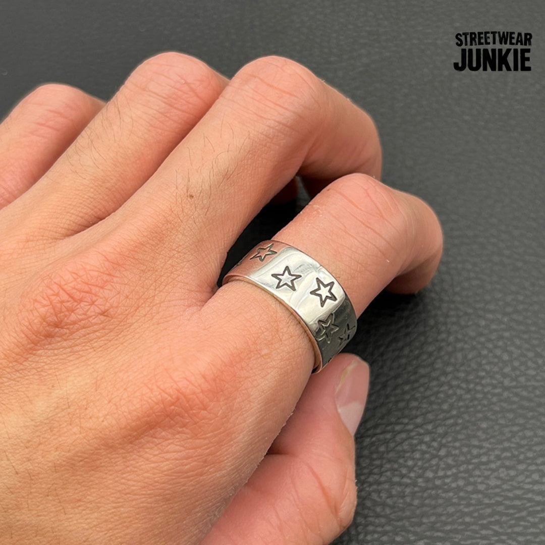 Silver Star Ring