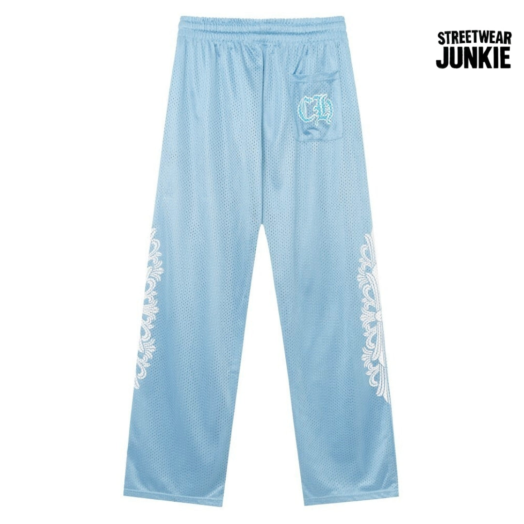 Mesh Sporty Sweatpants