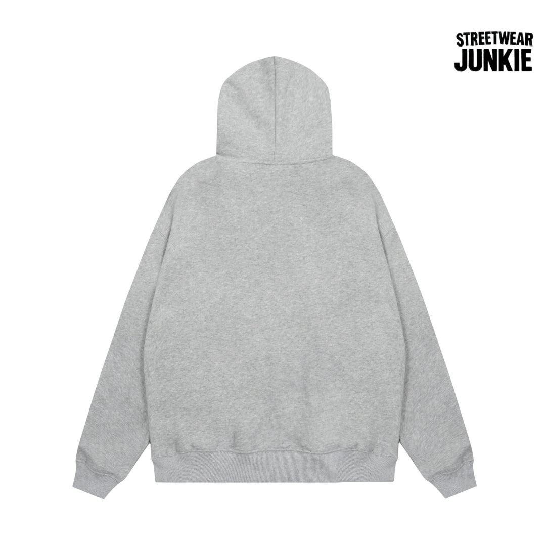 Zip-Up Hoodie Grey