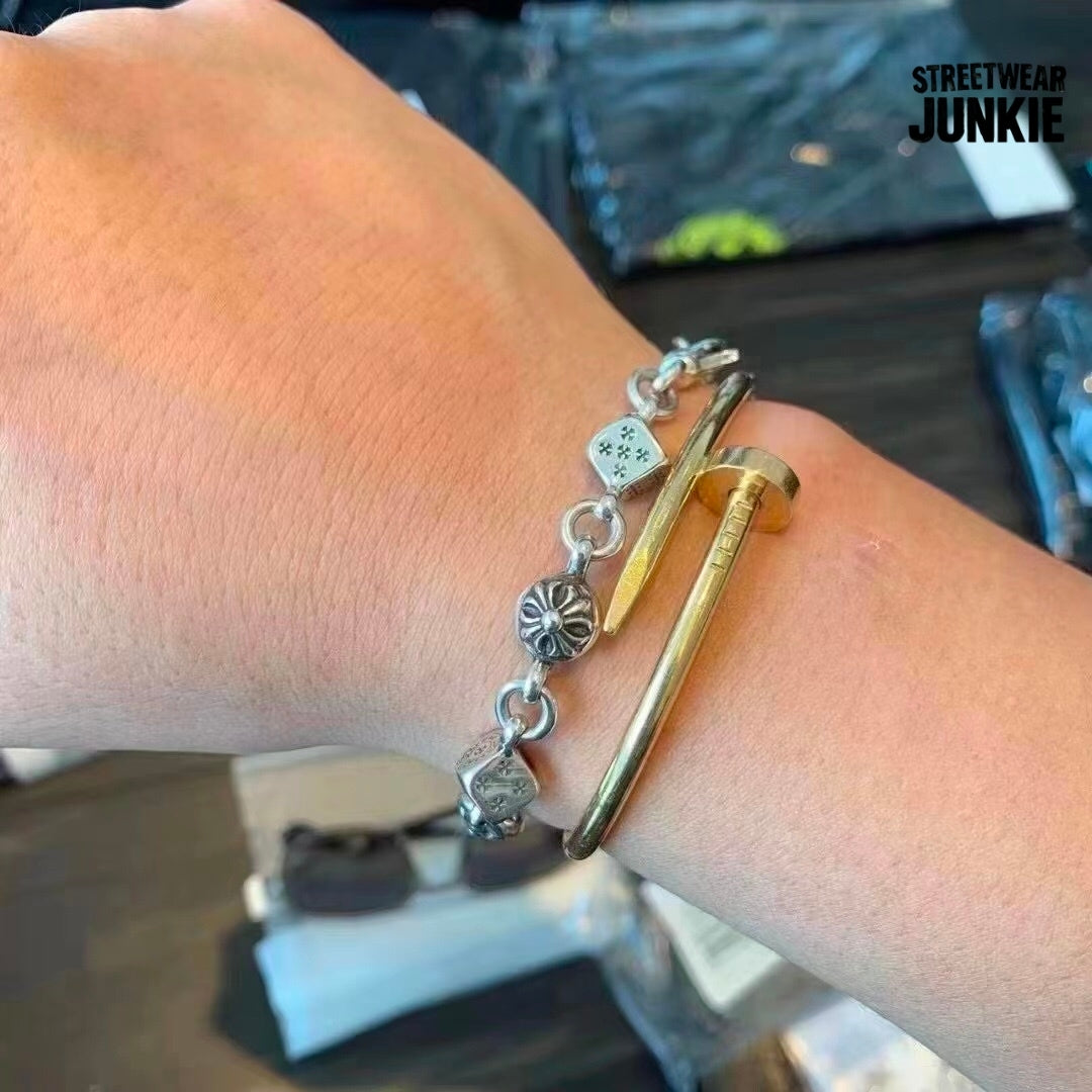 Silver Chrome Bracelet