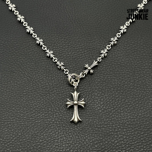 Silver Cross Chain