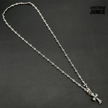 Silver Cross Chain